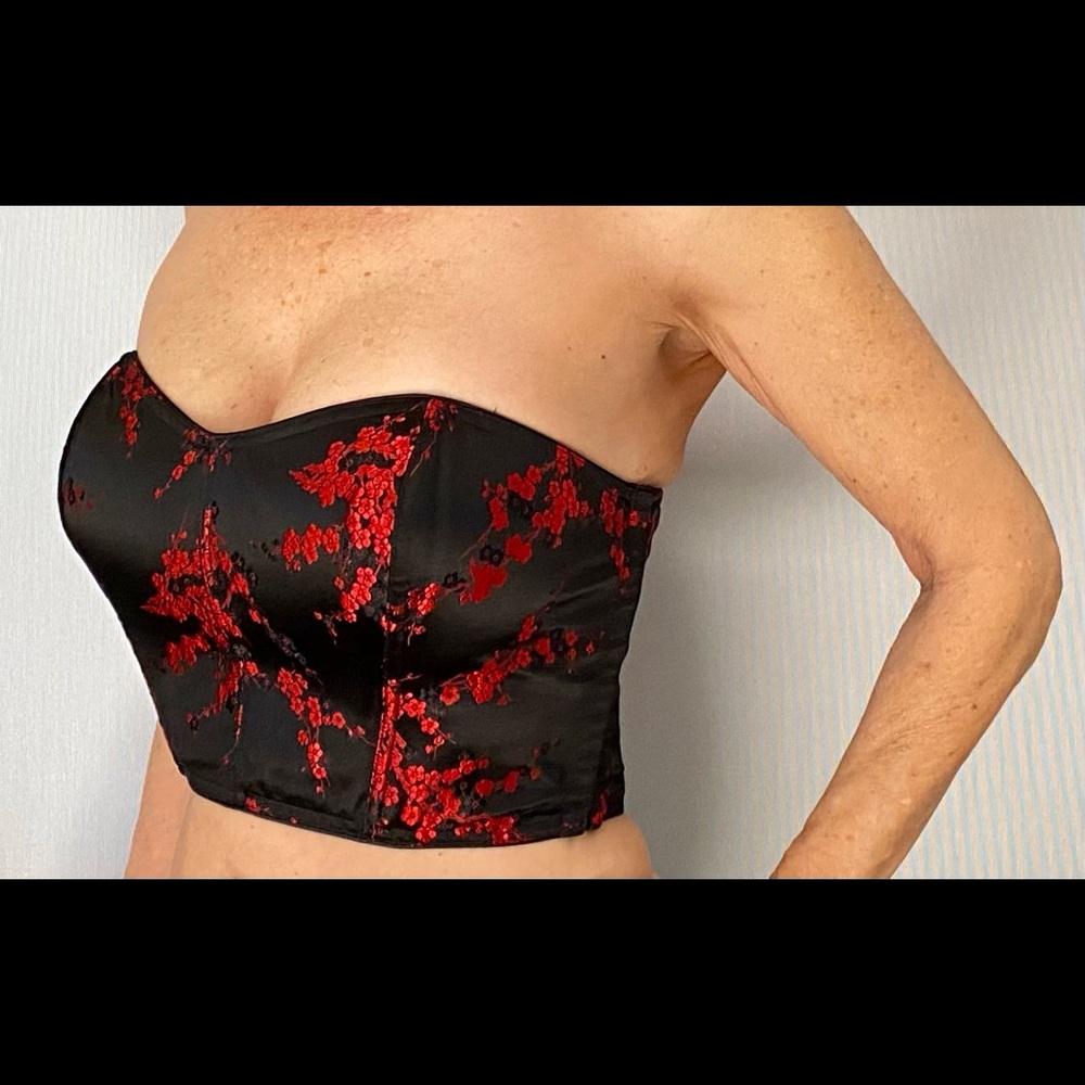 💋Sexy💋Victoria’s Secret Embroidered Silk Corset